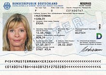 عکس پاسپورت آلمان