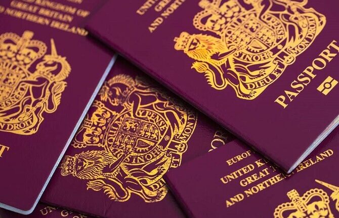 مشکل صدور گذرنامه بریتانیا