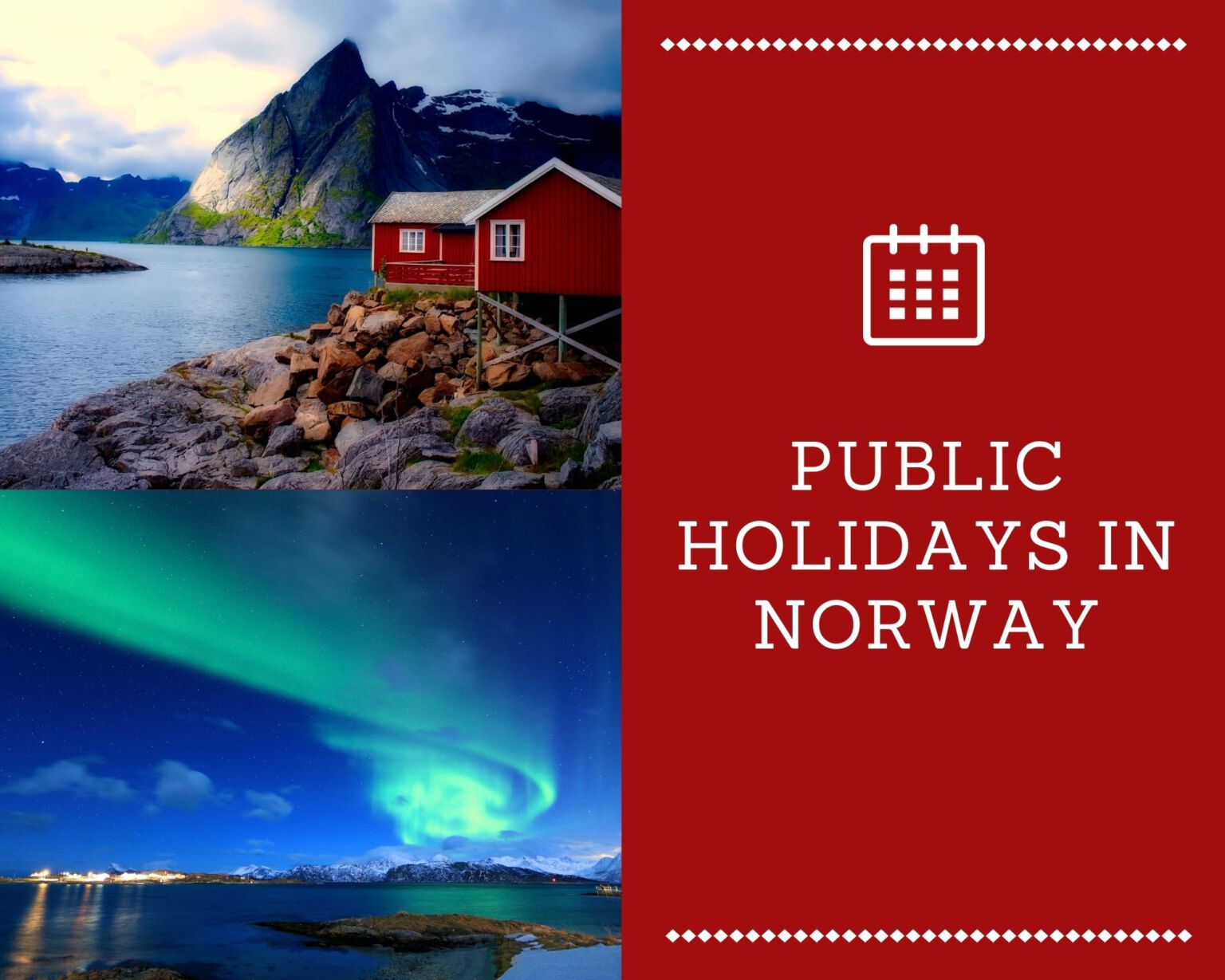 روزهای تعطیلی در نروژ